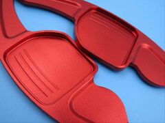 Audi A3 2012-2016 , A4 2013-2016 , A5 2012-2016 Paddle Shift Kırmızı (F1 Vites Pedal Kulakçığı)