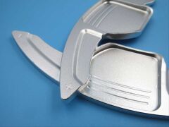 Audi A3 A4 A5 2013-2016 Paddle Shift Silver (F1 Vites Pedal Kulakçığı)