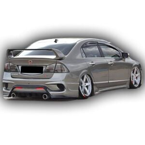 Honda Civic Fd6 Uyumlu Yedek Parça 2006 - 2012 Type-R X Arka Tampon Plastik Boyasız