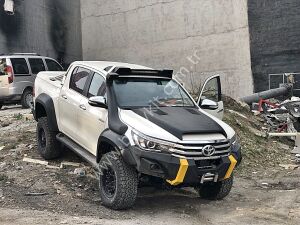 Toyota Hilux Uyumlu Yedek Parça Çamurluk Ağzı Dodik Takımı 4 Teker