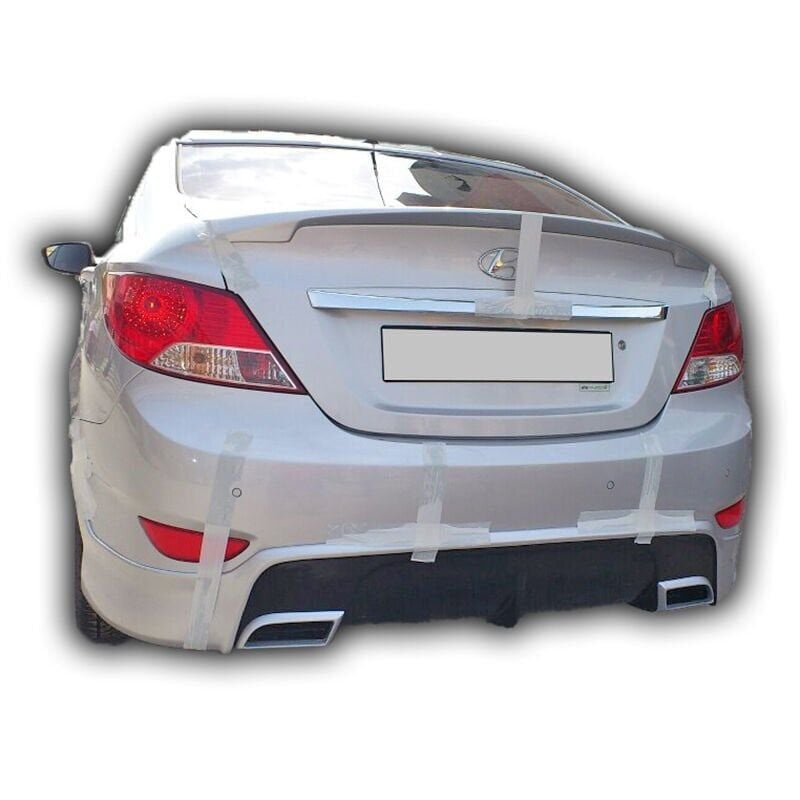 Hyundai Accent Blue Uyumlu Yedek Parça Arka Ek Boyasız Fiber