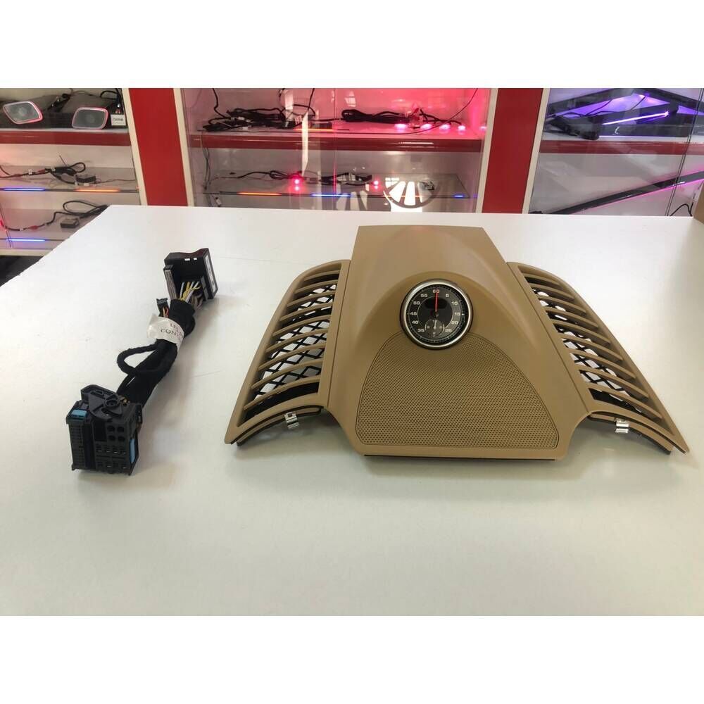 Porsche Cayanne Uyumlu 2011-2017 Kasa (bej) Saat (Siyah)