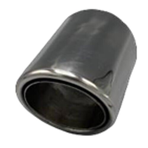 Üniversal Krom Egzoz Ucu Düz Çıkış Double 76x100 500-002G