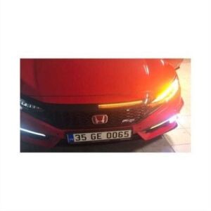 Honda Civic Fc5 Uyumlu Yedek Parça 2016-2020 Ön Panjur Ledi