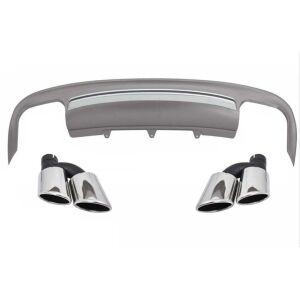 Audi S5 2013-2016 Uyumlu Yedek Parça Difüzör Egzoz Seti - Sedan