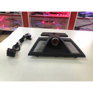 Porsche Panamera Uyumlu 2010-2016 Kasa (siyah) Saat (Kırmızı)