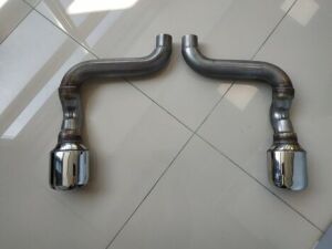 Honda Civic Fc5 Uyumlu Yedek Parça 2016-2020 Difüzör Çift Çıkış İçin Egzoz Seti