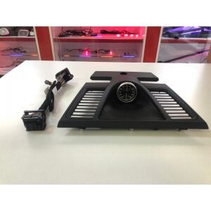 Porsche Panamera Uyumlu 2010-2016 Kasa (Siyah) Saat (Siyah)