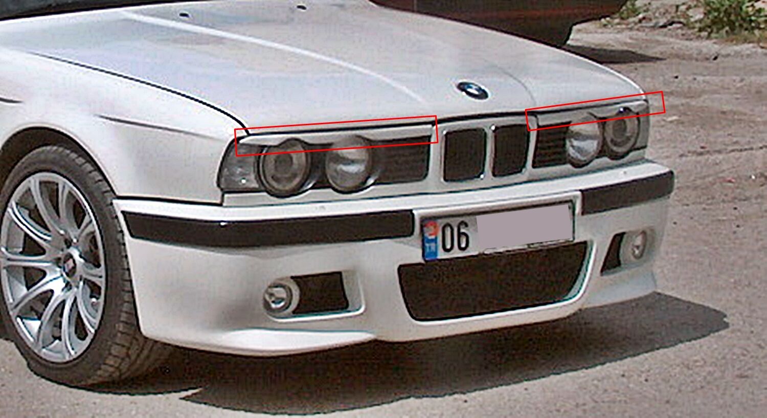 Bmw E34 1988-1986 Far Kaşı