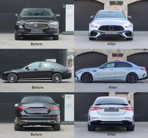 Mercedes W206 C Serisi İçin C63 Görünüm Body Kit