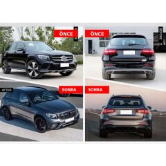 Mercedes X253 GLC 2017+ Uyumlu Amg63S Body Kit