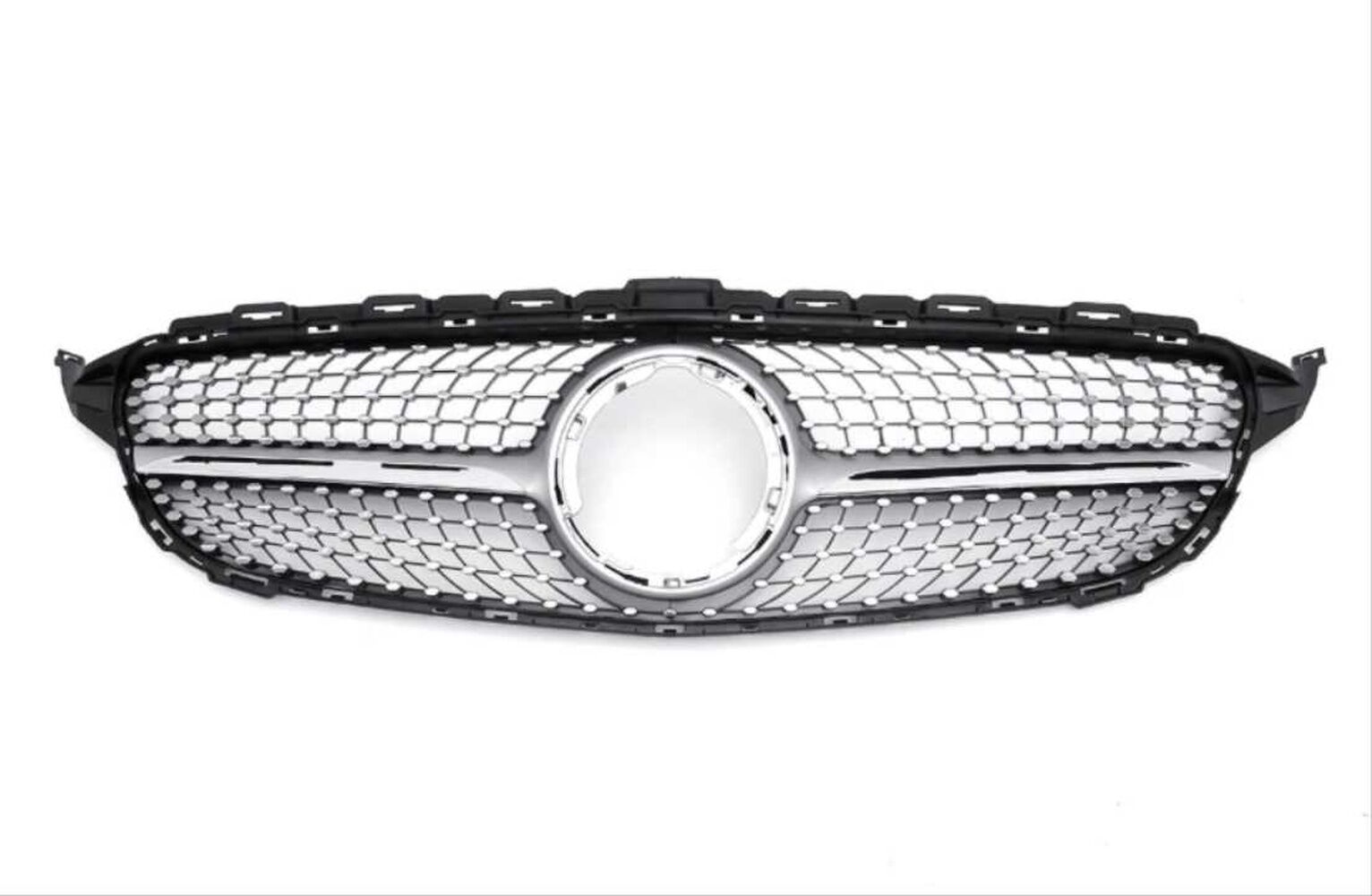 Mercedes W205 2019+ Uyumlu Diamond Panjur Gri