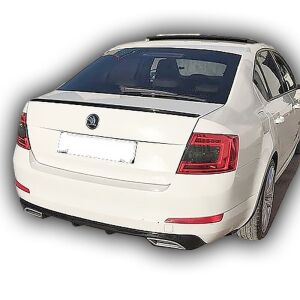Skoda Octavia Mk3 2013-2017 Uyumlu Yedek Parça Difüzör Plastik Boyasız