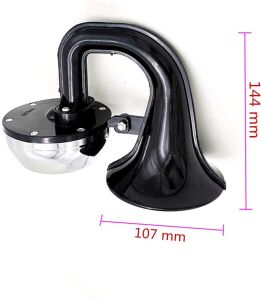 12V Elektrikli 150dB Yüksek Sesli Salyangoz Boynuz Korna