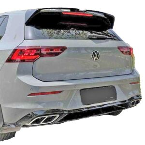 Volkswagen Golf 8 Uyumlu Yedek Parça Oettinger Spoiler Boyasız Fiber