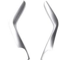 Honda Civic Fc5 2016-2020 Vites Konsol Çıta Kaplama - Silver (2 Parça - Sadece Direkler)