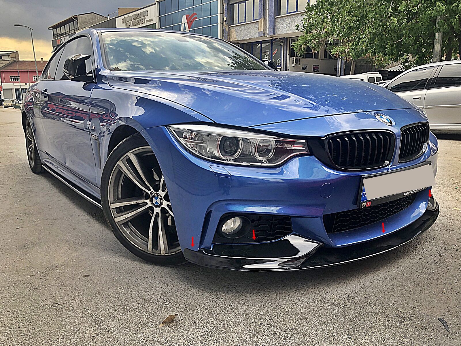 Bmw F32-F33-F36 Ön Lip Plastik