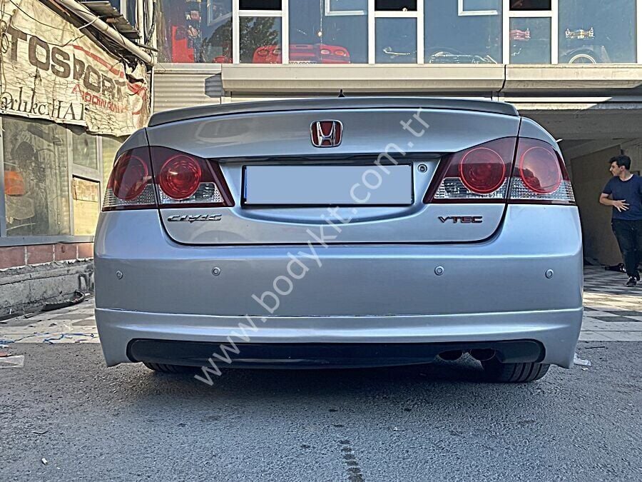 Honda Civic FD6 Uyumlu Yedek Parça Arka Tampon Eki