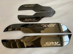 Honda CR-V 2017+ Kapı Döşeme Koruma Titanyum Siyah