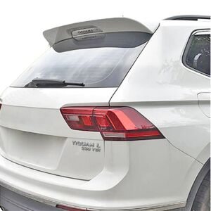 Volkswagen Tiguan Uyumlu Yedek Parça Yeni Kasa R-Line Spoiler Boyasız Fiber