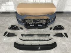 Audi A5 2021+ 4 Kapı Rs5 Ön Tampon Panjur Set