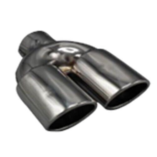Üniversal Krom Egzoz Ucu Oval Çift Çıkış 65x85/110 800-015