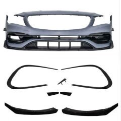 Mercedes W117 CLA 45 Uyumlu Ön Tampon & Panjur 2013-2018