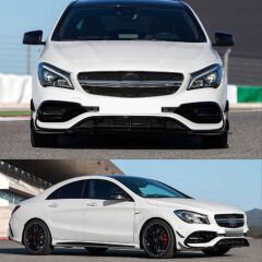 Mercedes W117 CLA 45 Uyumlu Ön Tampon & Panjur 2013-2018