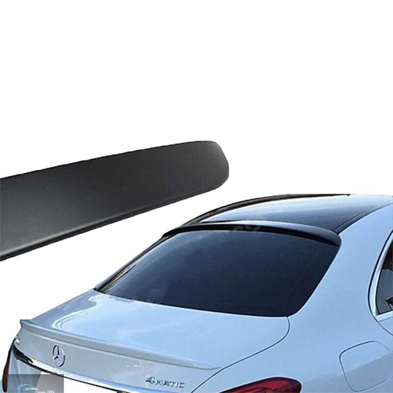 Mercedes W213 Uyumlu Yedek Parça Cam Üstü Spoiler Boyalı Fiber