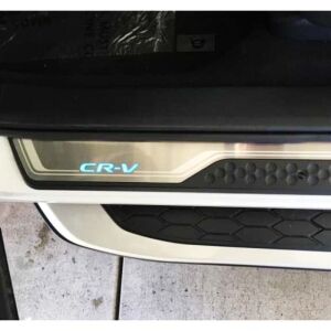 Honda CR-V Uyumlu Yedek Parça Kapı Eşiği Nikelaj Mavi 2018-2019