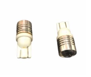 T10 Led Ampul 1 Çipli Mercekli Beyaz 12 Volt
