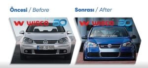 Volkswagen Golf 5 2003-2009 Uyumlu Yedek Parça R32 Ön Tampon Seti