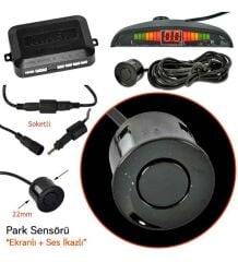 Park Sensörü Ses İkazlı Siyah