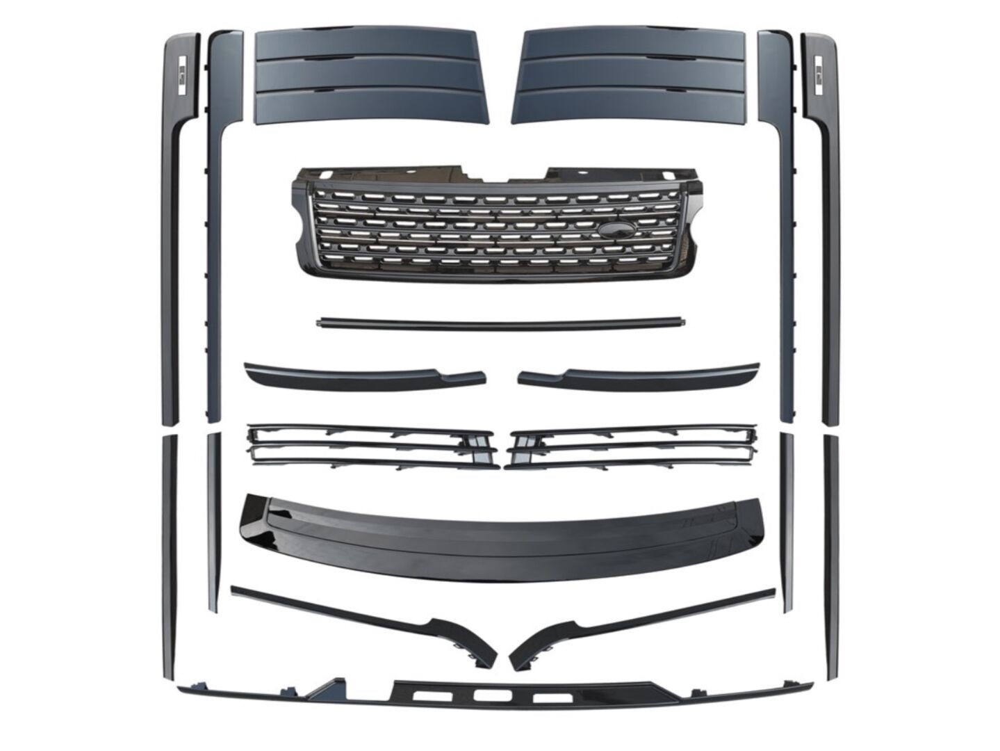 Range Rover Vogue 2013-2017 İçin Black Edition Kaplama Seti