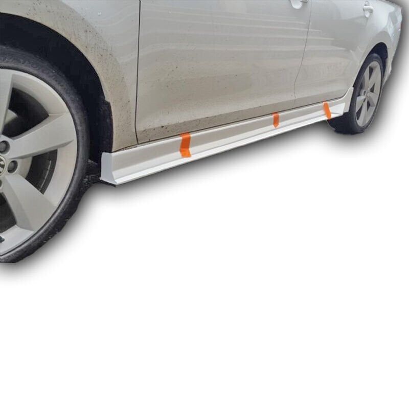 Skoda Rapid 2014 Uyumlu Yedek Parça Yan Marşpiyel Boyalı