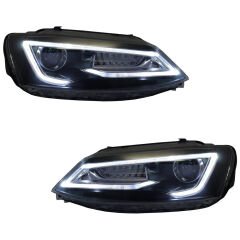 Volkswagen Jetta Mk6 VI 2011-2017 Bi-Xenon Dinamik Akan Sinyaller Demon Görünüm