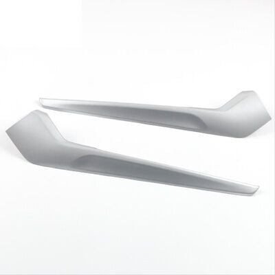 Honda Civic Uyumlu Yedek Parça 2022 Vites Kenar Kaplama 2 Parça - Silver