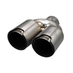 Üniversal Krom Bmw M Egzoz Ucu Düz Çift Çıkış Sol 90x110 800-035MR