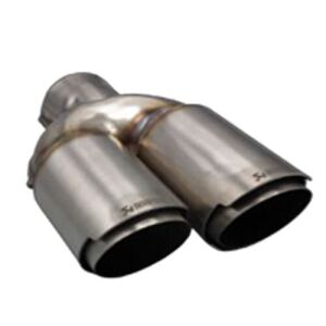Üniversal Krom Akrapovic Egzoz Ucu Açılı Çift Çıkış Sağ 101x110 800-039AL