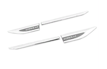 Toyota Corolla 2019+ Çamurluk Çıtası - Siyah / Füme