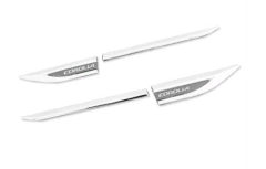 Toyota Corolla 2019+ Çamurluk Çıtası - Siyah / Füme