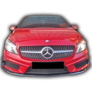 Mercedes W176 A-Serisi Uyumlu Yedek Parça 6 Parça Ön Tampon Kaşları Boyasız
