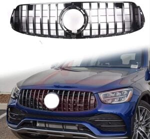 Mercedes X253 2019+ Uyumlu Yedek Parça GLC GTR Kromlu Panjur