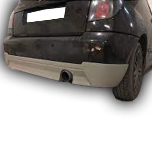 Citroen C2 Uyumlu Yedek Parça  Arka Tampon Giydirme Boyasız