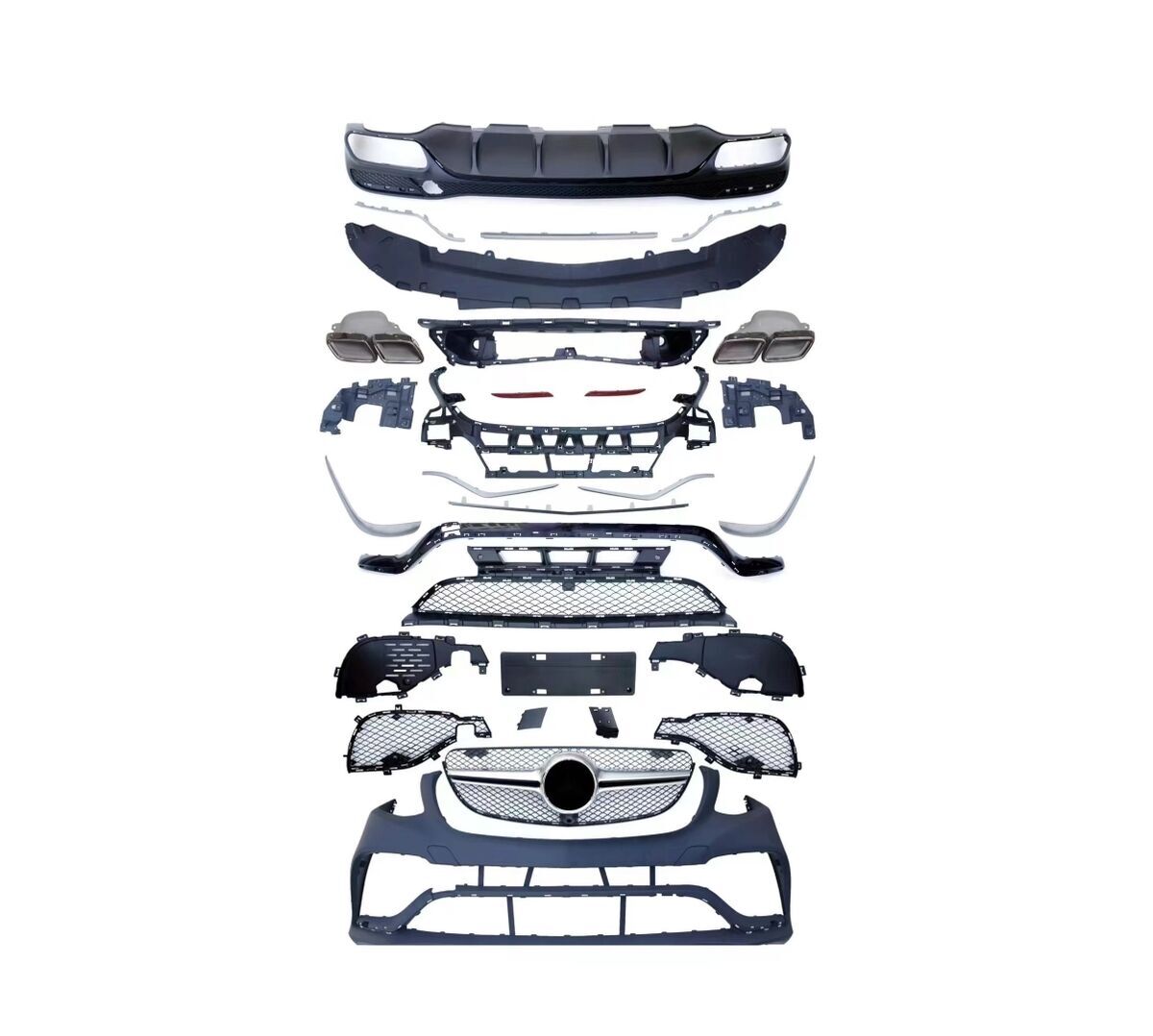 Mercedes GLE 2015-2018 Uyumlu Yedek Parça GLE63 Body Kit