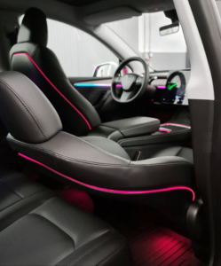 Tesla Model Y İçin Uyumlu Yedek Parça Ambians Aydınlatma Set