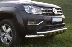 Mitsubishi L200 2010+ sonrası Krom Shark Ön Koruma AQM4WD
