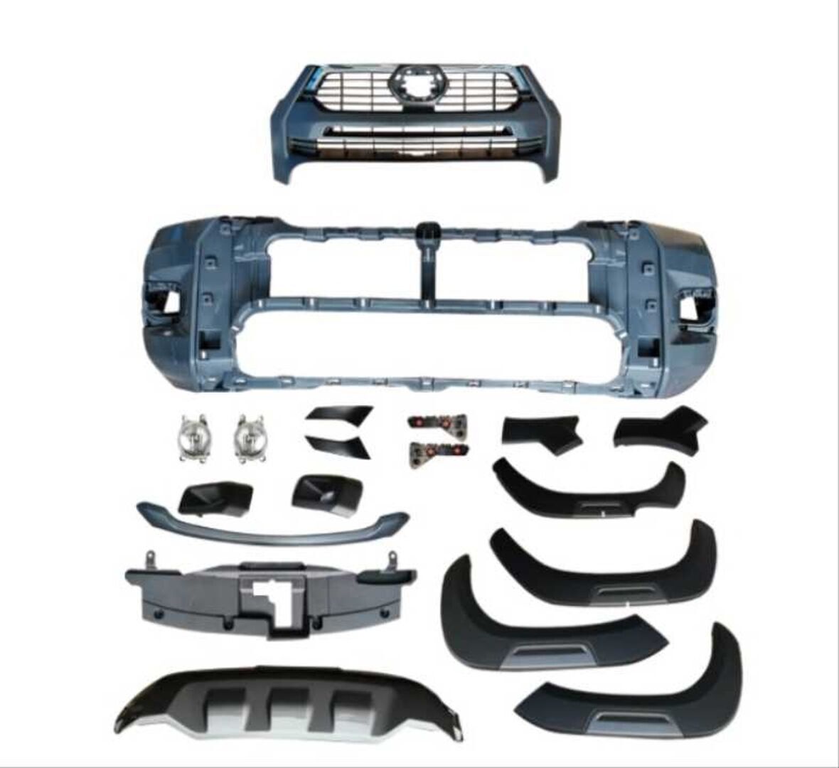 Toyota Hilux Revo 2020+ İçin 2021 Rocco Uyumlu Yedek Parça Facelift Body Kit