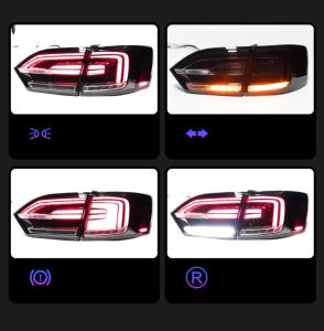 Volkswagen Jetta Uyumlu Yedek Parça 2012-2015 Smoke Led Stop