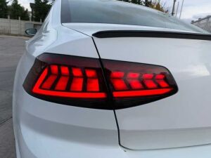 Volkswagen Passat B8 Uyumlu Yedek Parça 2015+ Animasyonlu Led Stop Kırmızı